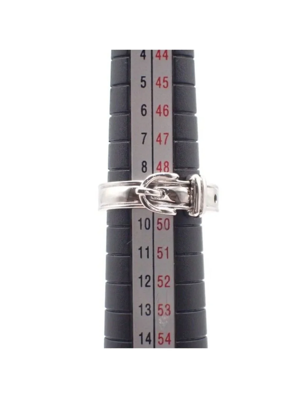 Hermes Ceinture Belt Ring 49 925 Sterling Silver Accessory